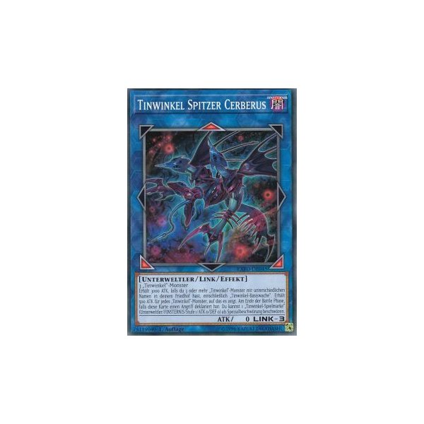 Tinwinkel Spitzer Cerberus EXFO-DE045