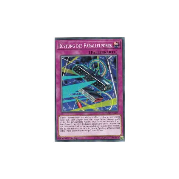 R&uuml;stung des Parallelports EXFO-DE066