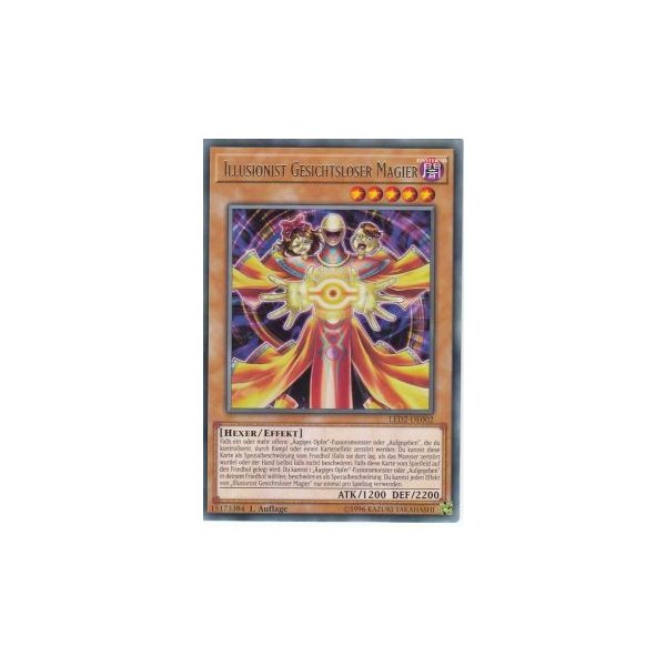 Illusionist Gesichtsloser Magier LED2-DE002