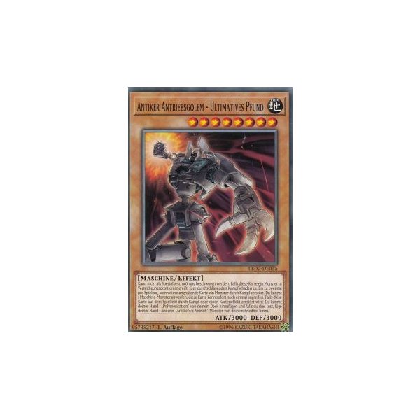 Antiker Antriebsgolem &ndash; Ultimatives Pfund LED2-DE035