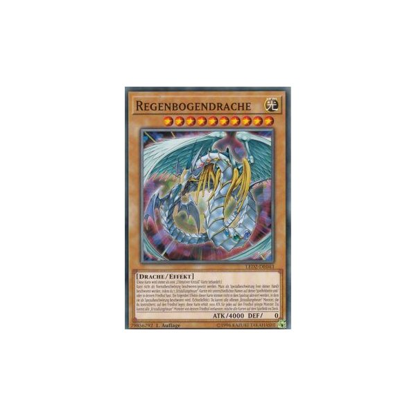 Regenbogendrache LED2-DE043