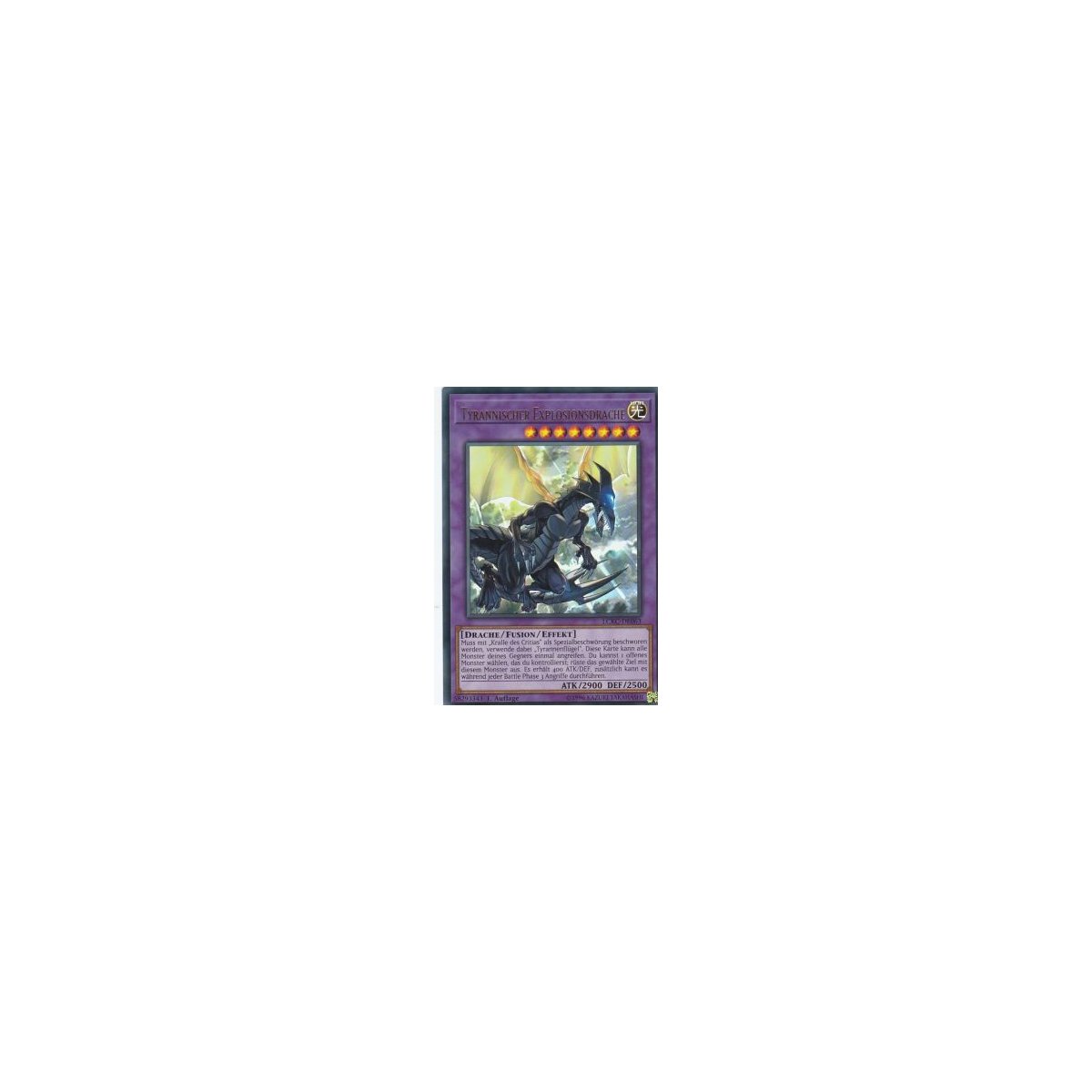 Produktbild von Yu-Gi-Oh! Tyrannischer Explosionsdrache • LCKC-DE063 • Ultra Rare • DE