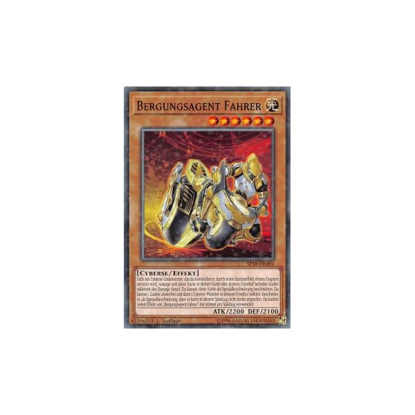 Bergungsagent Fahrer STARFOIL SP18-DE004-STARFOIL