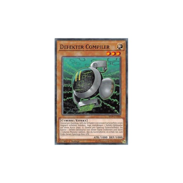 Defekter Compiler STARFOIL SP18-DE008-STARFOIL