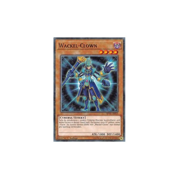 Wackel-Clown STARFOIL SP18-DE013-STARFOIL