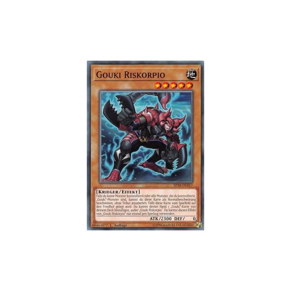 Gouki Riskorpio SP18-DE017