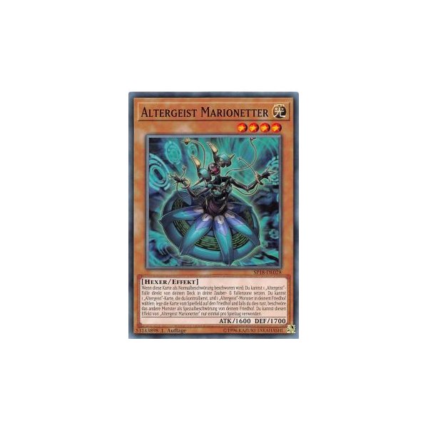 Altergeist Marionetter STARFOIL SP18-DE028-STARFOIL