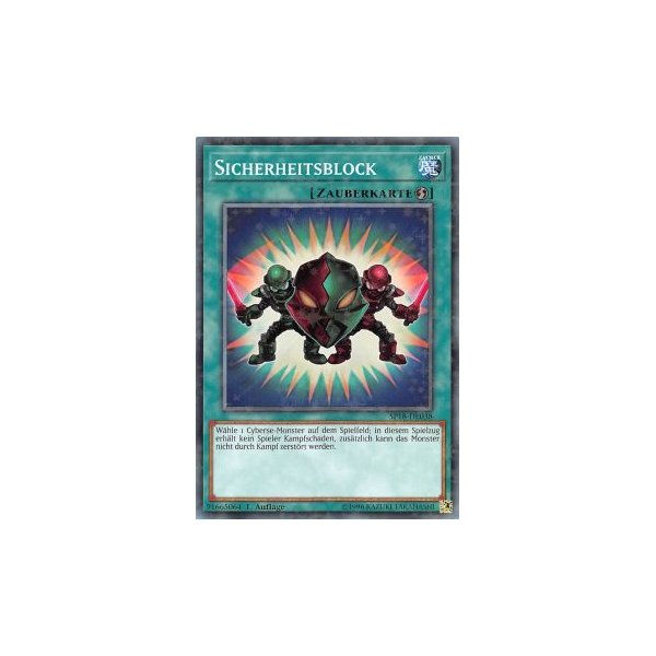 Sicherheitsblock STARFOIL SP18-DE038-STARFOIL