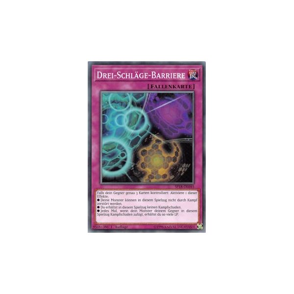 Drei-Schl&auml;ge-Barriere SP18-DE045