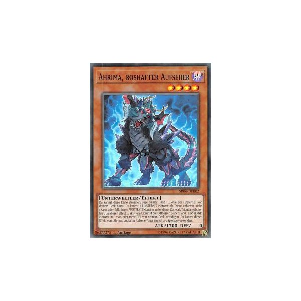 Ahrima, boshafter Aufseher SR06-DE002