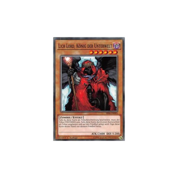 Lich Lord, K&ouml;nig der Unterwelt SR06-DE005