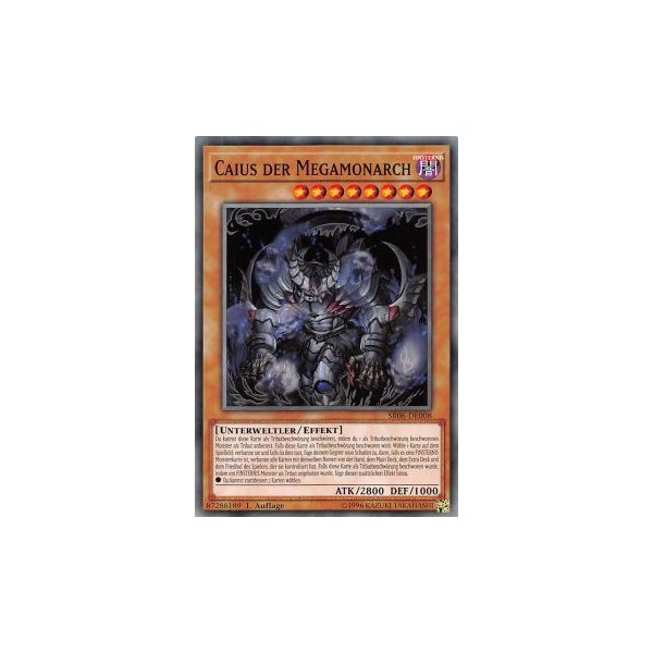 Caius der Megamonarch SR06-DE008