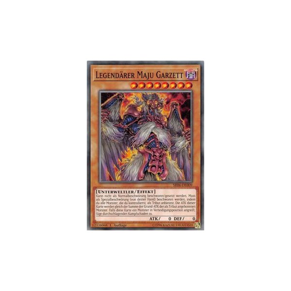 Legend&auml;rer Maju Garzett SR06-DE009