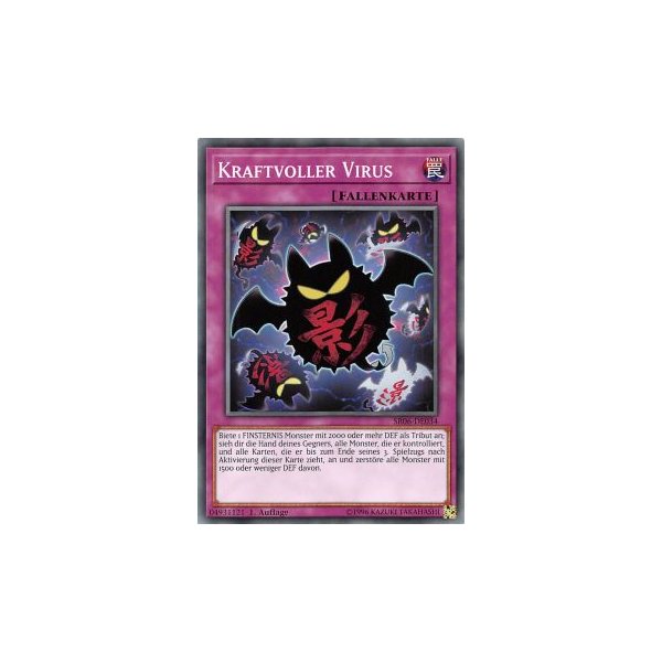 Kraftvoller Virus SR06-DE034
