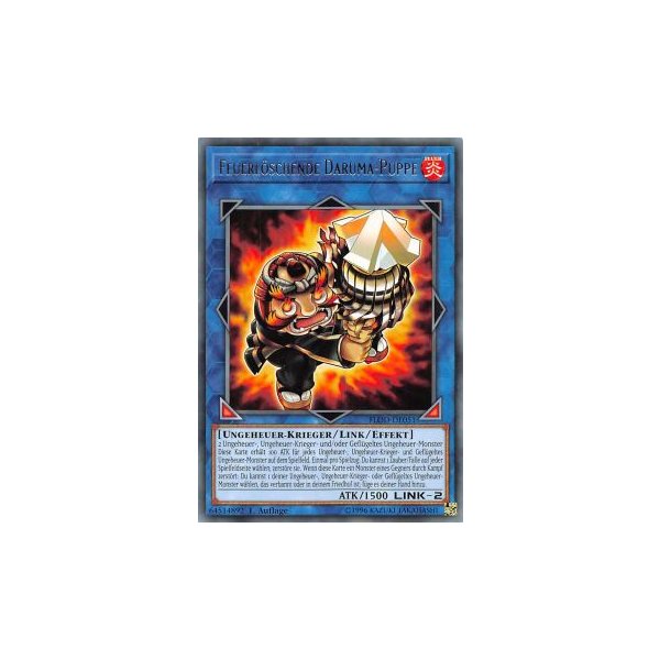 Feuerl&ouml;schende Daruma-Puppe FLOD-DE051