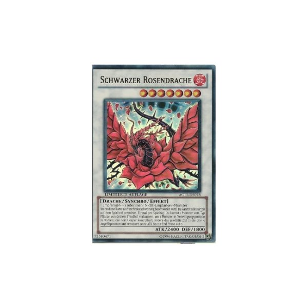 Schwarzer Rosendrache AC11-DE018