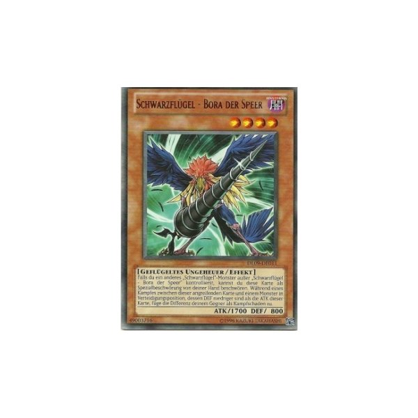 Schwarzfl&uuml;gel - Bora der Speer DL09-DE011gold