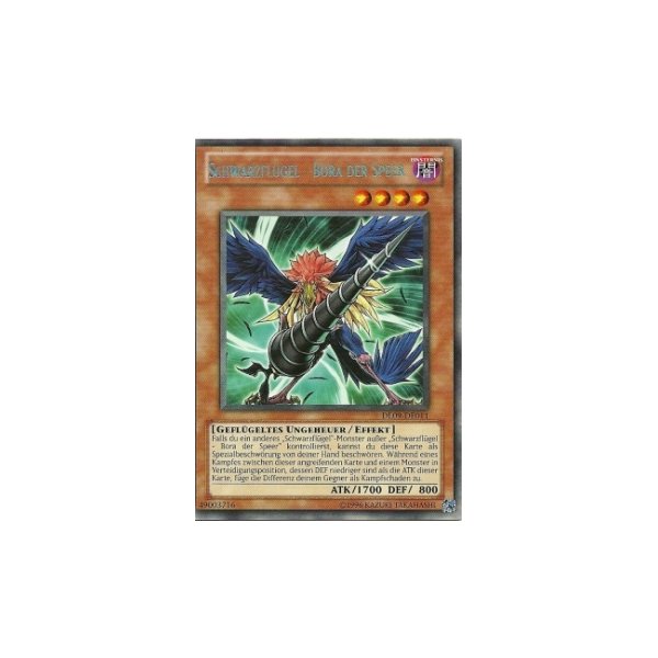 Schwarzfl&uuml;gel - Bora der Speer DL09-DE011silver