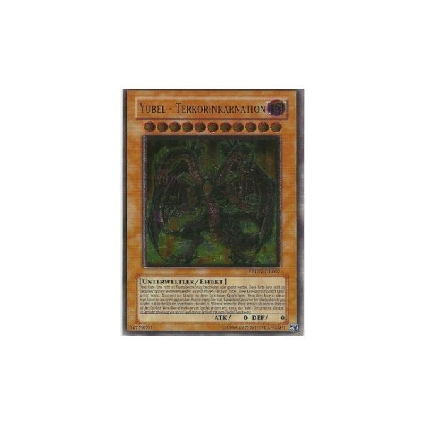 Yubel - Terrorinkarnation (Ultimate Rare) PTDN-DE007umr