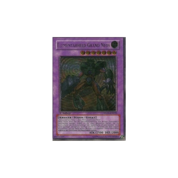 Elementarheld Grand Neos (Ultimate Rare) STON-DE035umr