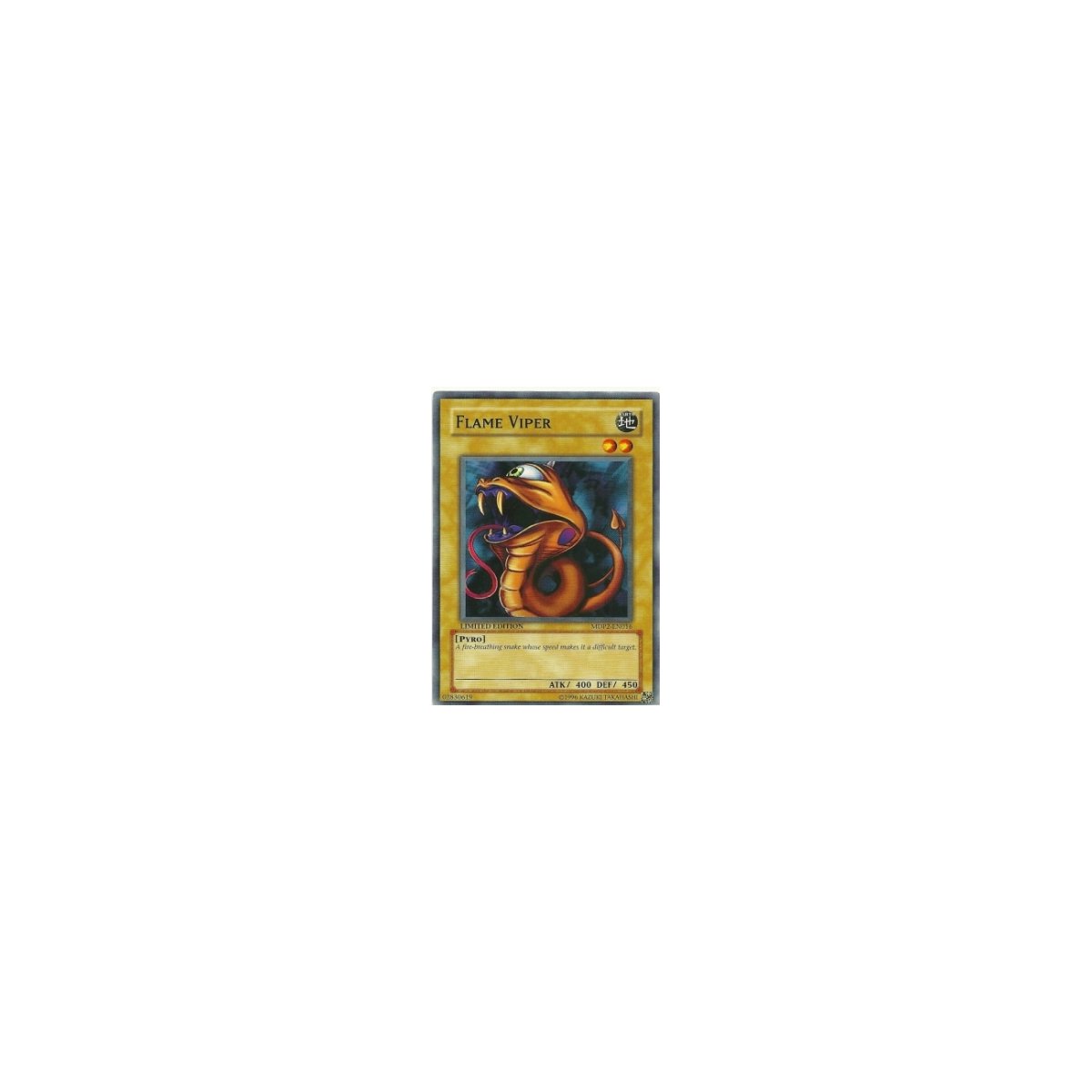 Yu-Gi-Oh! Flame Viper Card - MDP2-EN016 - McDonald's Promo Series 2 Common