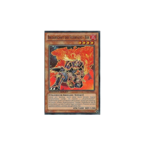 Bruderschaft der Feuerfaust - B&auml;r CT10-DE008