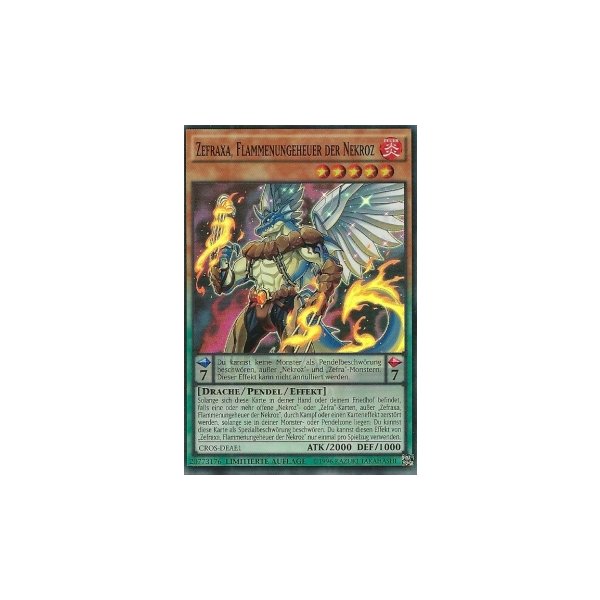 Zefraxa, Flammenungeheuer der Nekroz CROS-DEAE1