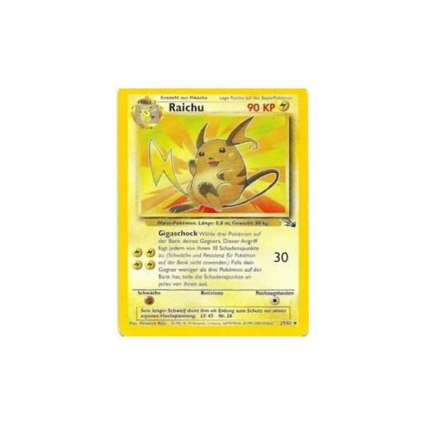 Raichu 29/62