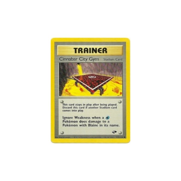 Cinnabar City Gym 113/132