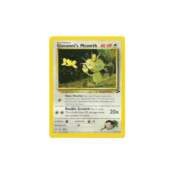 Giovannis Meowth 043/132