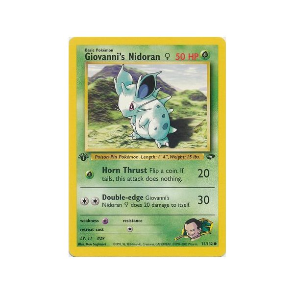 Giovannis Nidoran [F] 075/132