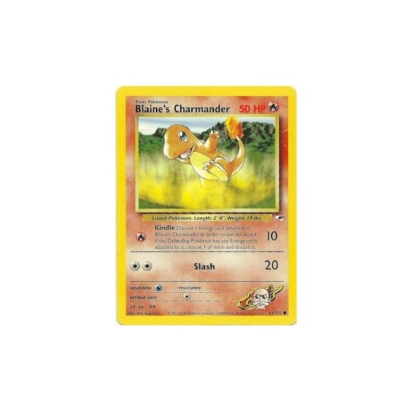 Blaines Charmander 061/132
