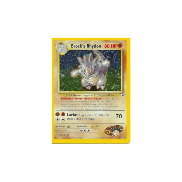 Brocks Rhydon 002/132 Holo