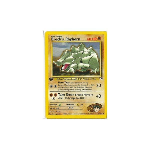 Brocks Rhyhorn 022/132