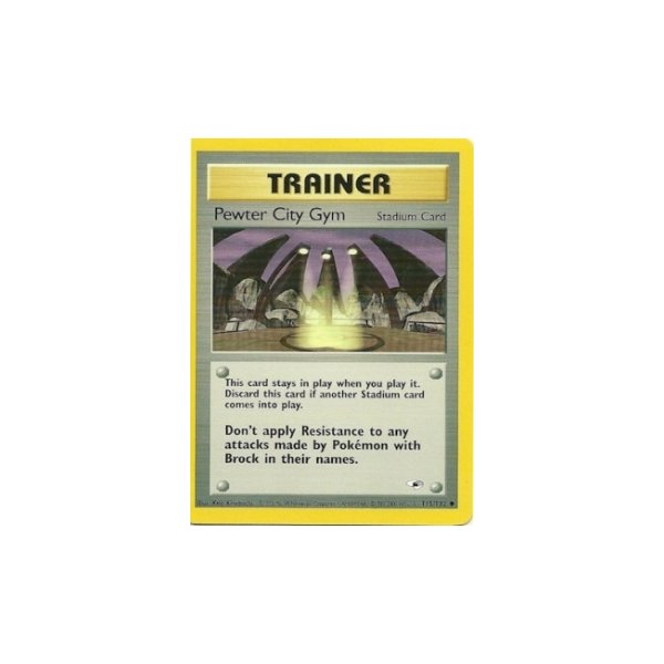 Pewter City Gym 115/132