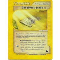 Geheimnis-Schild (Alpha) REVERSE HOLO