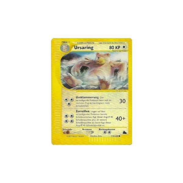 Ursaring REVERSE HOLO