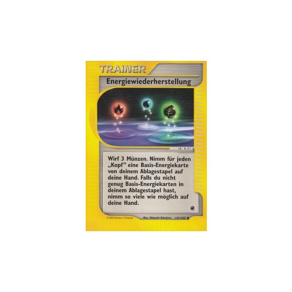 Energiewiederherstellung