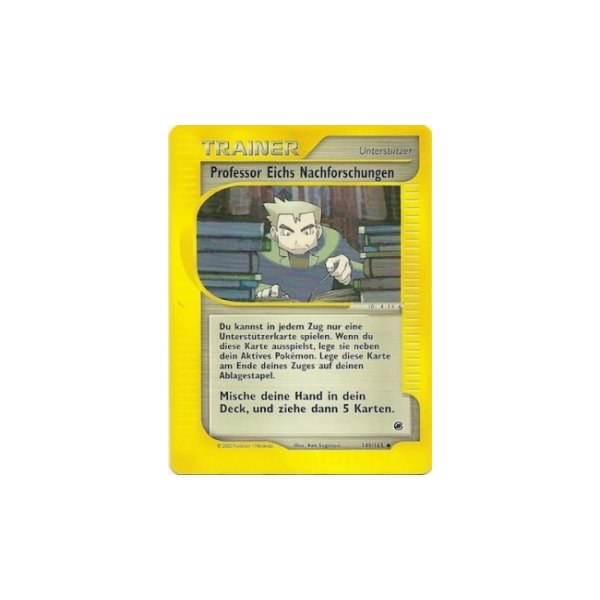Professor Eichs Nachforschungen