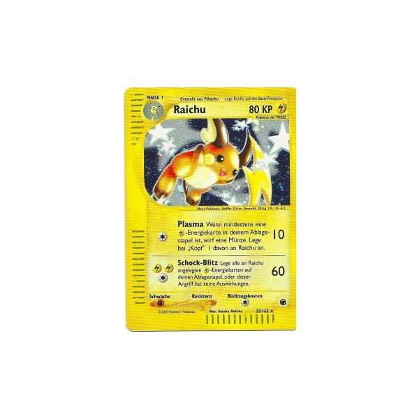 Raichu 25/165 HOLO