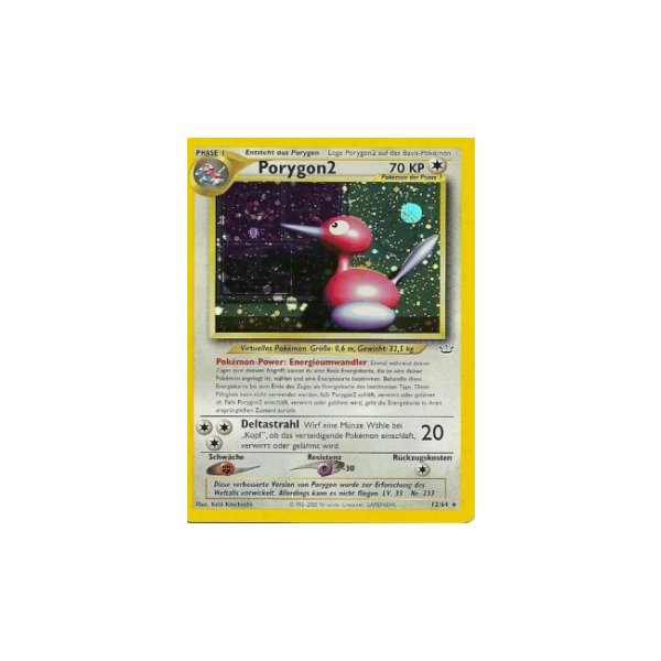 Porygon2 12/64 Holo