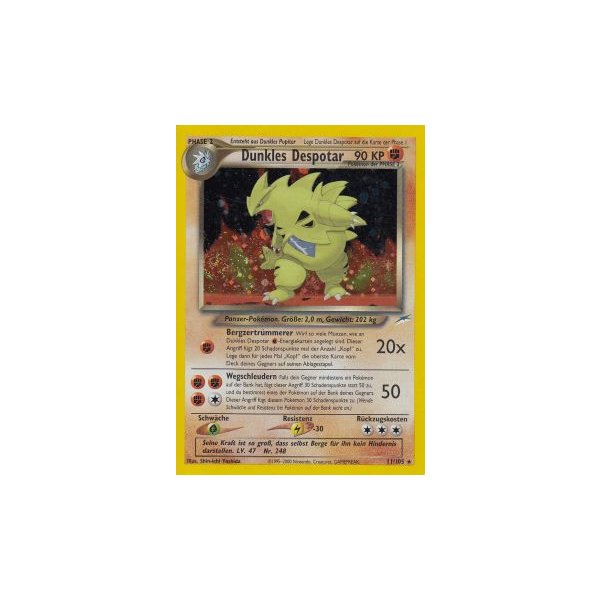 Dunkles Despotar 011/105 Holo
