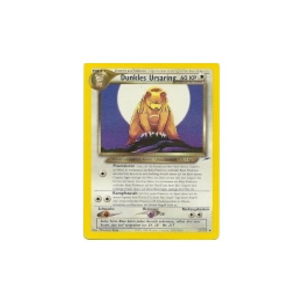 Dunkles Ursaring 021/105