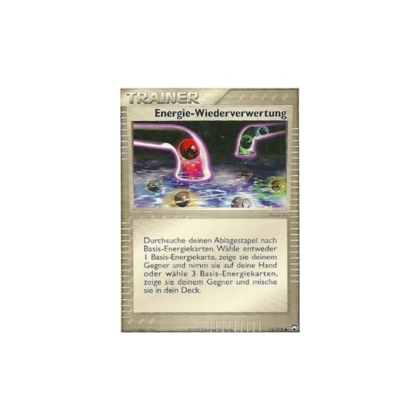 Energie-Wiederverwertung