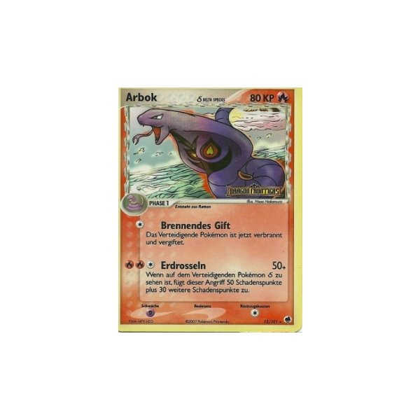 Arbok REVERSE HOLO