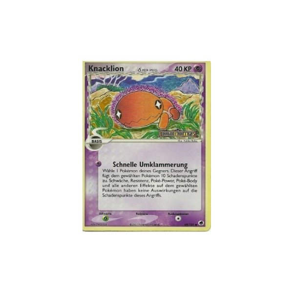 Knacklion 69/101 REVERSE HOLO