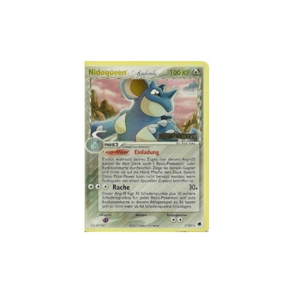 Nidoqueen REVERSE HOLO GOLD