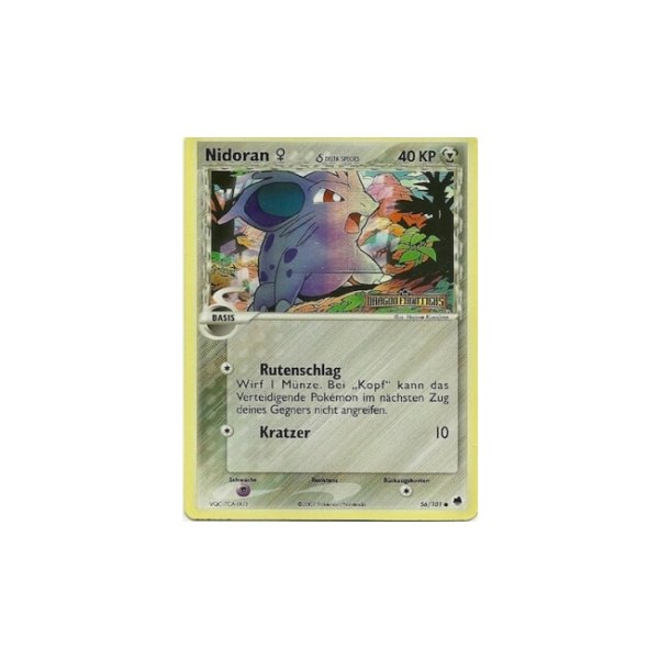 Nidoran W REVERSE HOLO