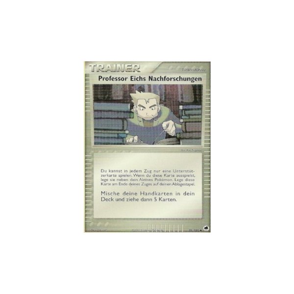 Professor Eichs Nachforschungen