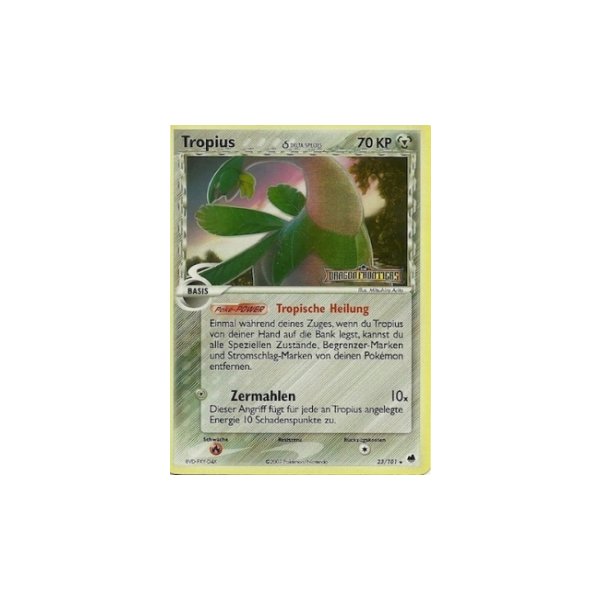 Tropius REVERSE HOLO